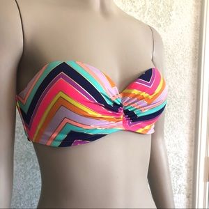🔥BOGO FREE VS PINK strapless swim bikini top